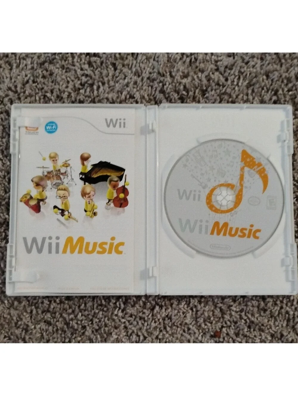 Wii Music (Nintendo Wii) - Complete in Box (CIB) with Manual & Case